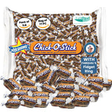 FabQual's Bundle - Atkinson Candy 1LB Chick O Sticks Candy full size pack Chico Sticks candy bulk Large 90s Candy Old Fashion Candy chickostick candy atkinson peanut butter candy bars with Ring