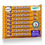 FabQual's Bundle - Atkinson Candy Chick O Sticks Candy Bulk Chico Sticks Candy Bars Chickostick Candy Peanut Butter Candy Rolled in Toast Coconut Candy with Ring Vintage Candy 80s Retro Candy (8 Pack)