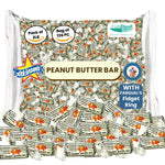 FabQual's Bundle - 2Lb (136 Count) Atkinson Candy Atkinson Peanut Butter Bars Candy Old Fashioned Candy Bulk Peanut Butter Logs Peanut Butter Candy Peanut Brittle Candy Peanut Butter Bites Peanut Candy Bars Bulk