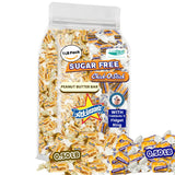 FabQual's Sugar Free 1LB Combo (64 Count) - Atkinson Sugar Free Peanut Butter Bars 0.5LB + Sugar Free Chick O Sticks Candy 0.5LB I Sugar Free Chico Sticks Candy Bulk Sugar Free Peanut Butter Candy