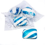 Blue Cylinder Shaped Mint Candy Twists - 2 Pounds…
