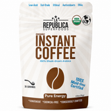 La Republica Organic Instant Coffee, Medium Roast Arabica - 35 Servings USDA Organic Arabica Coffee — Premium organic instant coffee made from carefully selected Arabica beans.