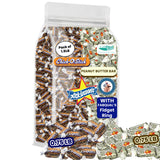 FabQual's Combo 1.5LB (96 Count) -Atkinson Peanut Butter Bars Candy Old Fashioned 0.75LB + Chick O Sticks Candy 0.75LB I Peanut Butter Logs Chico Stick Candy Bulk Chickostick Candy Peanut Butter Candy