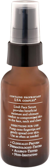 Lindi Skin Face Serum for Sensitive Skin During Chemo, Citrus Scent, 1 Oz