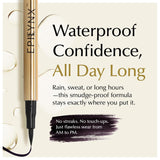 EPILYNX All Day Waterproof Liquid Eyeliner, Dark Purple 2mL
