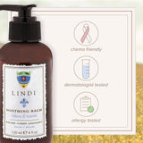 Lindi Skin Soothing Balm for Cracked Hands and Feet, Unscented, 4 Fl Oz