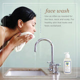 Lindi Skin Face Wash for Sensitive Skin in Chemo and Radiation, 4 Fl Oz