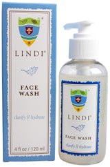 Lindi Skin Face Wash for Sensitive Skin in Chemo and Radiation, 4 Fl Oz
