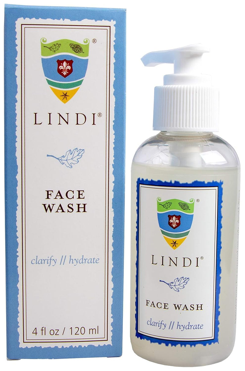 Lindi Skin Face Wash for Sensitive Skin in Chemo and Radiation, 4 Fl Oz
