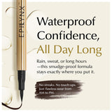 EPILYNX All Day Waterproof Liquid Eyeliner, Brown 2mL