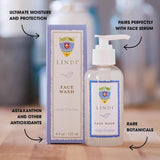 Lindi Skin Face Wash for Sensitive Skin in Chemo and Radiation, 4 Fl Oz