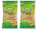 HAMPTON FARMS Salted Peanuts in the Shell, 10 OZ (2 Pack)