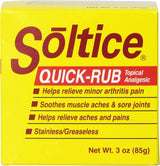 Oakhurst Soltice Quick Rub Topical Pain Reliever, 3 Ounces, assorted…
