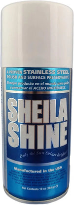 Sheila Shine 1CT Stainless Steel Cleaner & Polish 10oz Aerosol 12/Carton