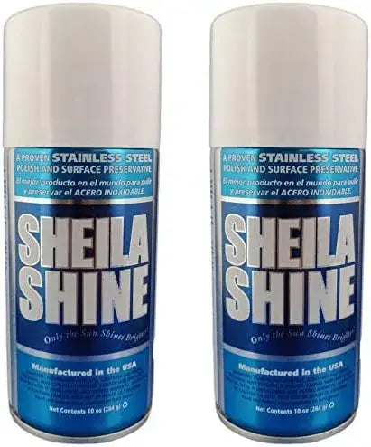 Sheila Shine A1013-3 Stainless Steel Cleaner, 10 Oz (Pack of 2) – The Total  Integrity
