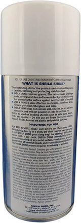 Sheila Shine Stainless Steel Cleaner & Polish, 10oz Aerosol